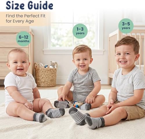 GOTS Organic Cotton Blend Ankle Toddler Socks 6M-12M-2t-3t-4t-5t Baby Gift - Image 5