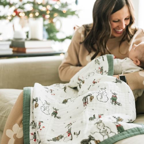 Little Unicorn Newborn Receiving Quilt | Ultra- Soft - Image 5