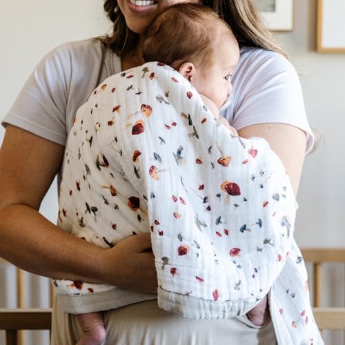 Little Unicorn Newborn Receiving Quilt | Ultra- Soft - Image 5
