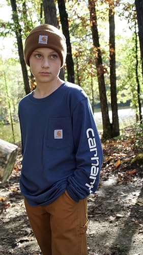 Carhartt Unisex Kids Youth Knit Beanie Cuff Hat - Image 5