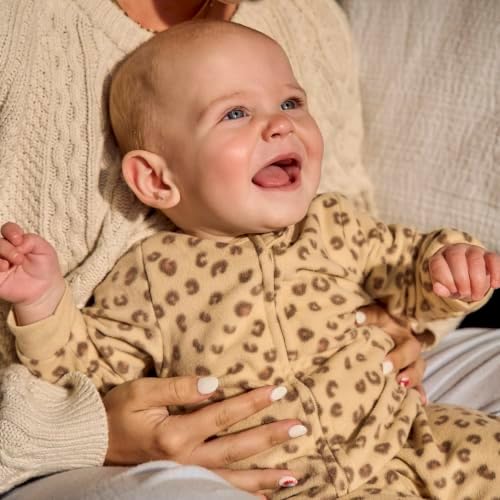 Gerber Baby Girls' Toddler Fleece Footed Pajamas 3-pack - Image 2