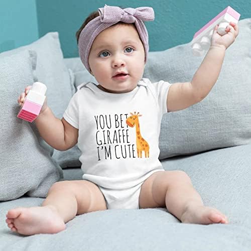 listery Funny Baby Clothes Boy Cute Giraffe Baby Funny Newborn - Image 2
