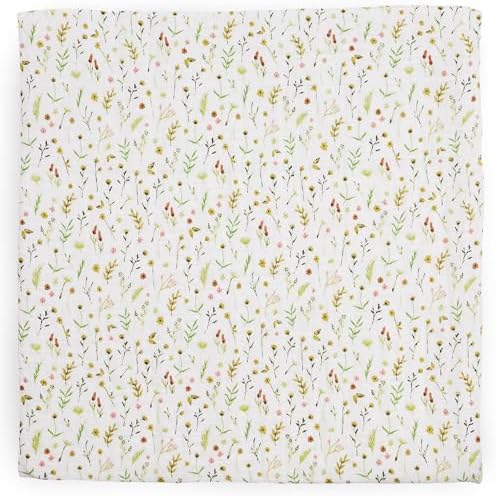 Little Unicorn 100% Natural Organic Cotton Muslin Swaddle Blanket 2 Pack | - Image 4