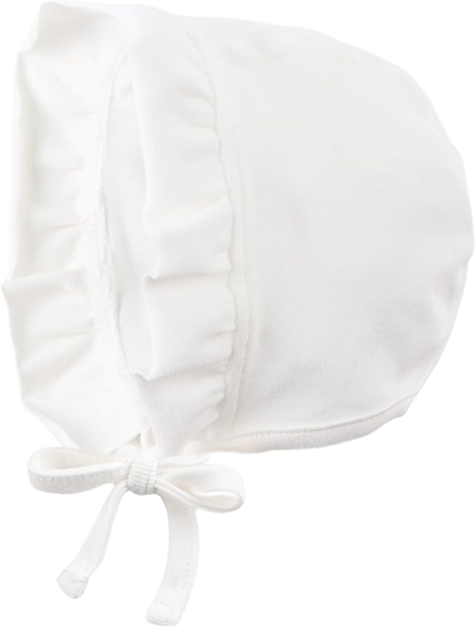 Lovely Baby Girl Hospital Hat Soft Cotton Newborn Beanie Winter Baby Hats by Bamery