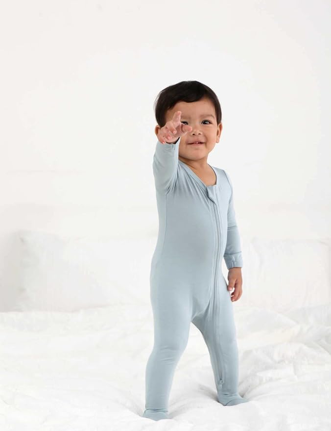 RRP Unisex Baby Footies Pajamas, Rayon Derived From Bamboo, Buttery Soft Sleep - Image 6