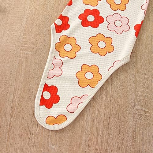 Newborn Baby Girl Floral Sleep Gown Headband Sleepwear Outfit - Image 5