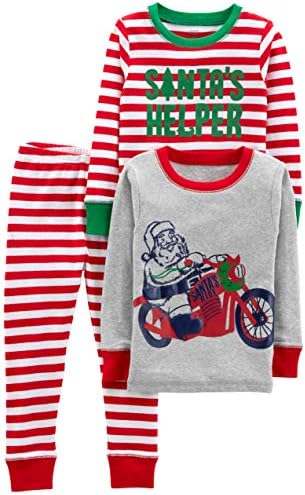 Simple Joys by Carter's Baby 3-Piece Snug-fit Cotton Holiday Pajama Set by SimpleJoysbyCarters