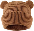 Bear Baby Beanie Knitted Baby Winter Hat Infant Toddler Boys Girls Beanie by MniJiza