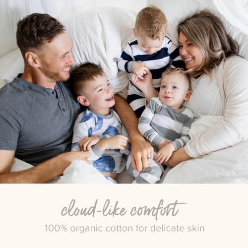 Burt's Bees Baby Boys Organic Cotton, Snug Fit Footed Sleeper Pajamas | - Image 5
