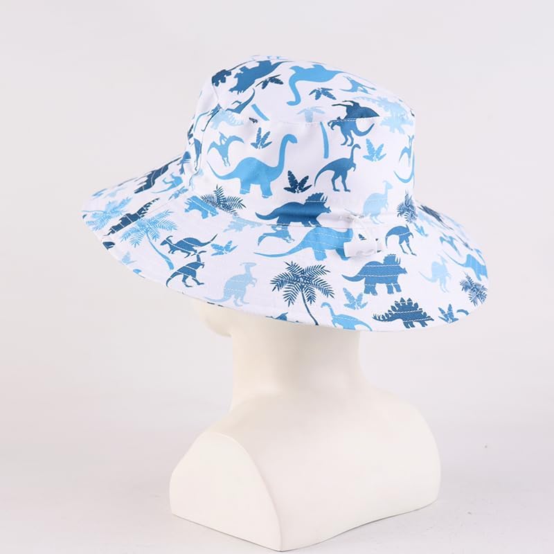 LANGZHEN Sun Protection Hat for Kids Toddler Boys Girls Wide Brim Summer - Image 4