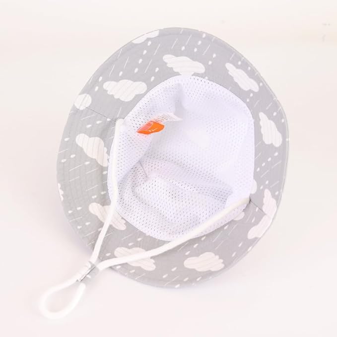 LANGZHEN Sun Protection Hat for Kids Toddler Boys Girls Wide Brim Summer - Image 4