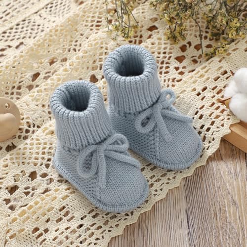 mimixiong Baby Booties Newborn Warm Infant Sock Baby Shoes - Image 6