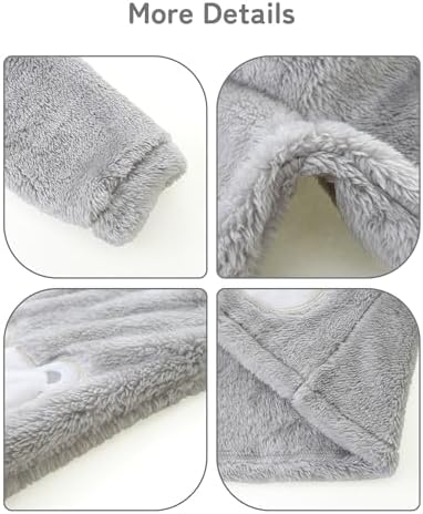 Unisex Baby Fleece Jacket Winter Sherpa Lined Hoodie - Image 5