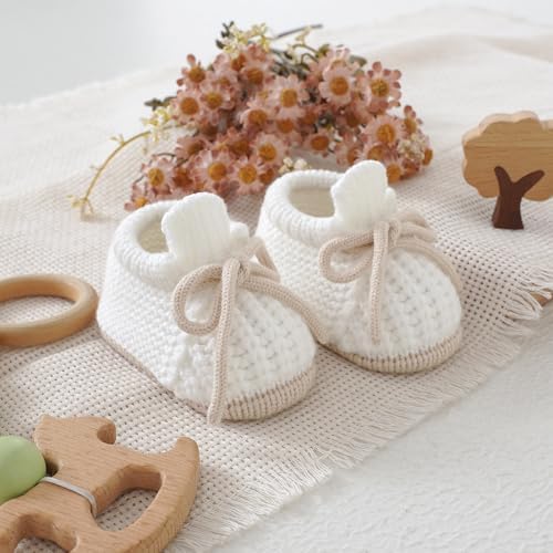 LAWKUL Baby Booties Knit Newborn Shoes - Image 6