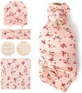 DRESHOW BQUBO Baby Girl Newborn Floral Receiving Blankets by DRESHOW