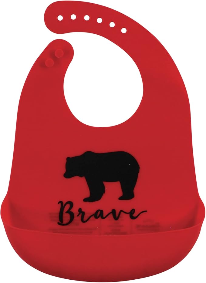 Little Treasure Unisex BabySilicone Bibs - Image 5
