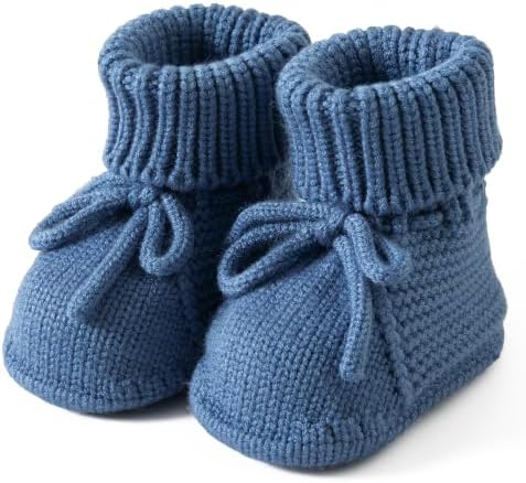 Jastore Baby Booties Newborn First Walkers Cozy Shoes Warm Knit Soft Booties - Image 3