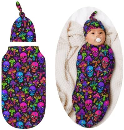 Candy Swaddle Blankets Soft Receiving Blanket Baby Swaddle Wrap by Figtihw