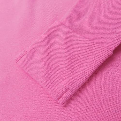 HonestBaby Baby Girls' 5-pack Long Sleeve Ruffle Shoulder Bodysuits 100% - Image 4