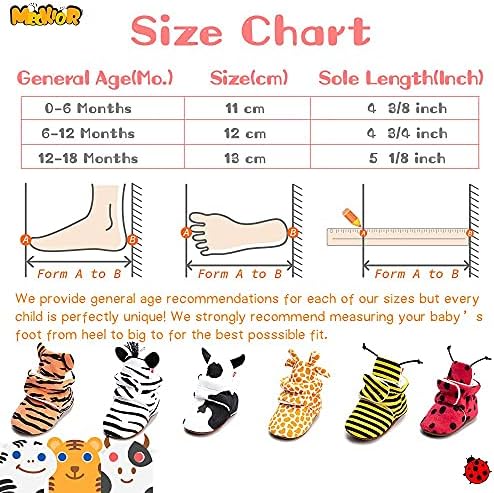 Meckior Newborn Infant Baby Girls Boys Warm Fleece Winter Booties First Walkers - Image 6