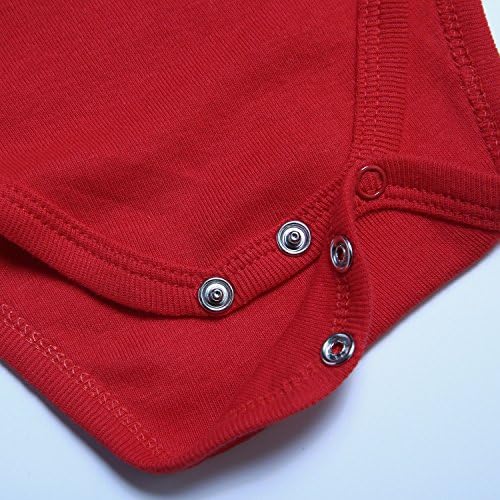 ROMPERINBOX Unisex Baby Onsies Solid Baby Bodysuit Romper Blank - Image 4