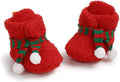 Baby Booties Cozy Fleece Slippers Soft Baby Shoes by GDSDYM