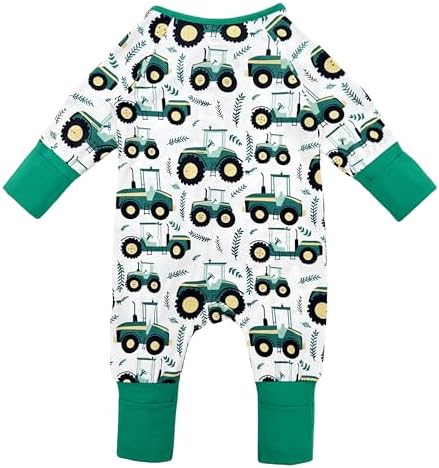 Bow Dream Bamboo Rayon Baby Romper Boy Newborn Girl Clothes Outfit - Image 4