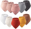 Baby Bibs, Soft Cotton Bibs | 10-Pack Baby Bibs by Unknown