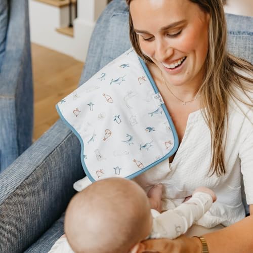Copper Pearl Premium Baby Burp Cloths - Image 2