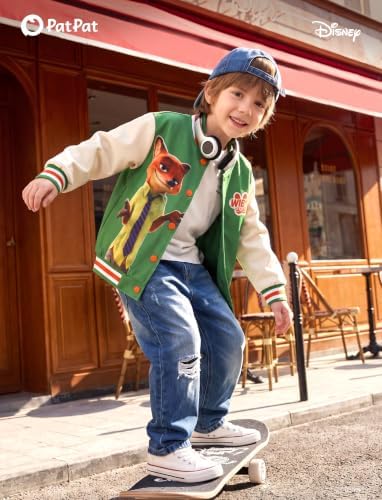 Disney Bomber Jacket Spider Man Marvel Toy Story Cars Varsity Cardigan2-13Y - Image 5