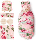 DRESHOW BQUBO Baby Girl Newborn Floral Receiving Blankets by DRESHOW
