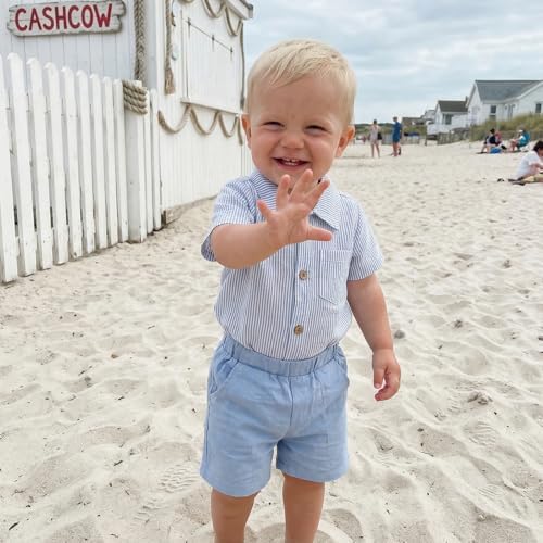 PUHHAPIEY Baby Boy Gentleman Wedding Outfit Dress Romper Suspender Pants | 0 3 - Image 3
