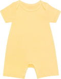 GUISBY Baby Rayon Romper Pajamas, 0-24M | Silky Soft Feel，Snap Closure，Footless by GUISBY