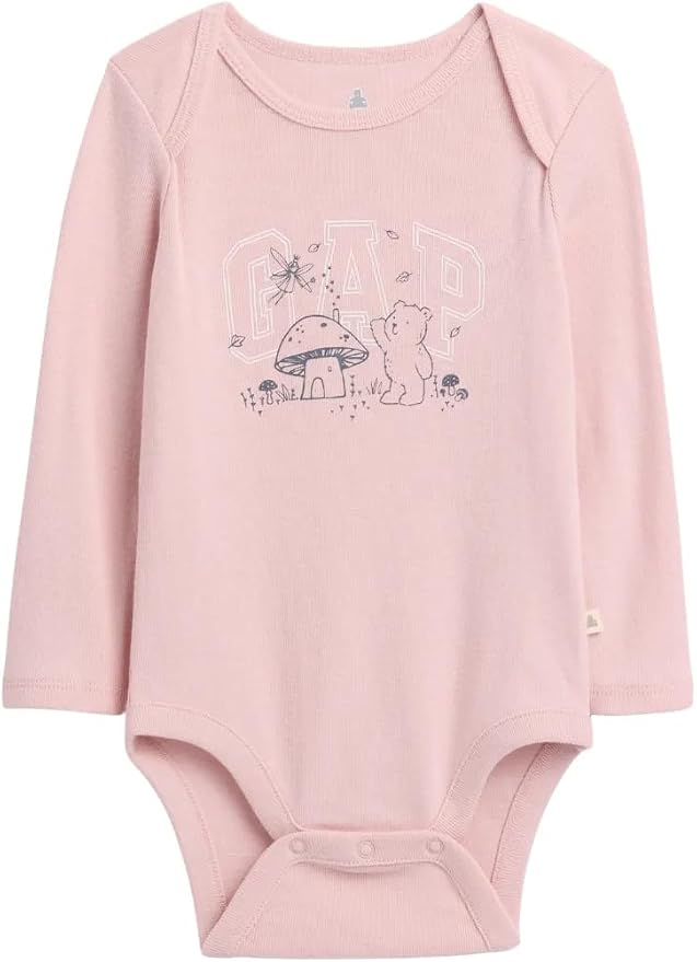 GAP Baby Long Sleeve Logo Bodysuit by GAP