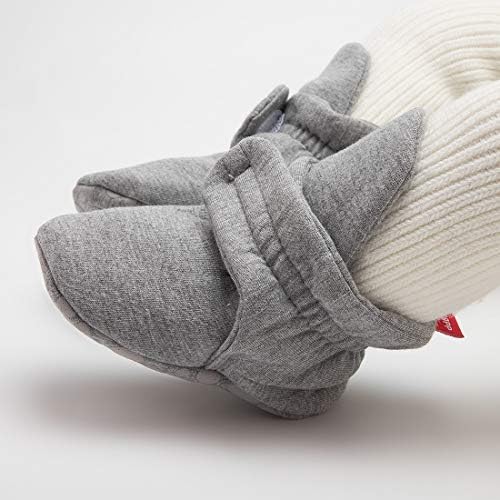 HsdsBebe Unisex Newborn Baby Cotton Booties Non-Slip Sole - Image 2