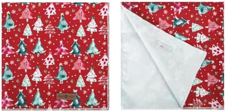 lionet paws Christmas Dog Bandana, Christmas Tree Fabric Dogs Kerchief - Image 5