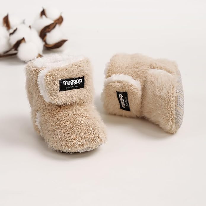 Ohwawadi Infant Baby Slippers Girls Boys Booties Warm Baby Socks Shoes Newborn - Image 2