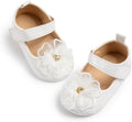 Meckior Infant Baby Girls Soft Sole Bowknot Princess Wedding Dress Mary Jane by Meckior