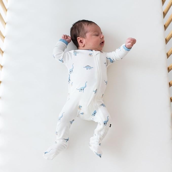 KYTE BABY Infant and Toddler Dual Zipper Footie, Ultra-Soft Rayon Made From - Image 4