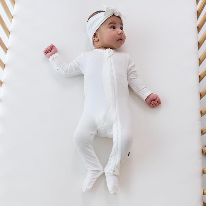 KYTE BABY Infant and Toddler Dual Zipper Footie, Ultra-Soft Rayon Made From - Image 4