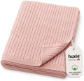 Receiving Blankets, 100% Organic Cotton Knit, Newborn Baby Swaddle | by huxie