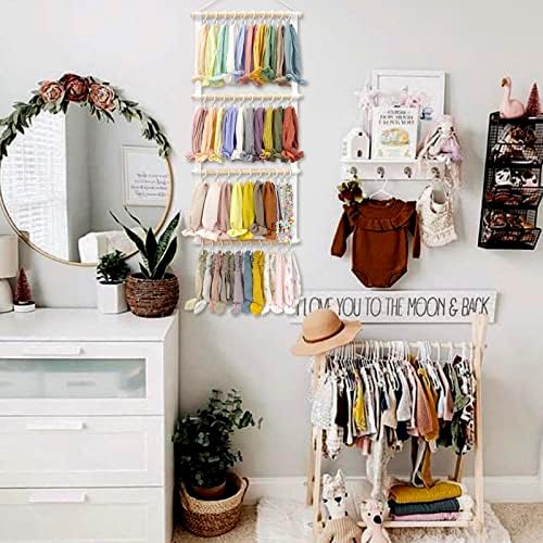 POVETIRE Headband Holder for Girls Baby Headband Organizer Head Bands Hair - Image 2