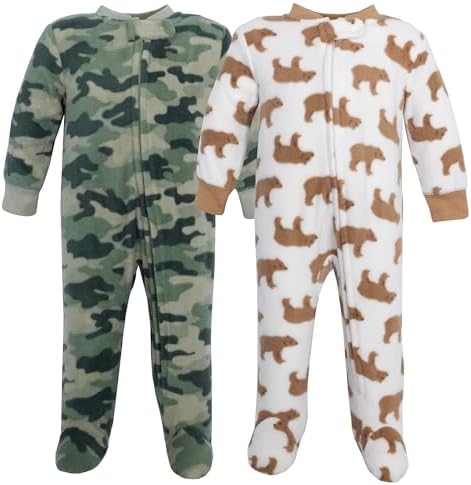 Hudson Baby Unisex Baby Fleece Sleep and Play by HudsonBaby