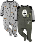 Gerber Baby Boys’ 2-Pack Sleep ‘N Play Pajamas by Gerber