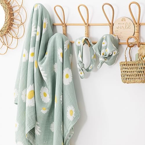 BabyWhale Muslin Swaddle Blanket - Image 4