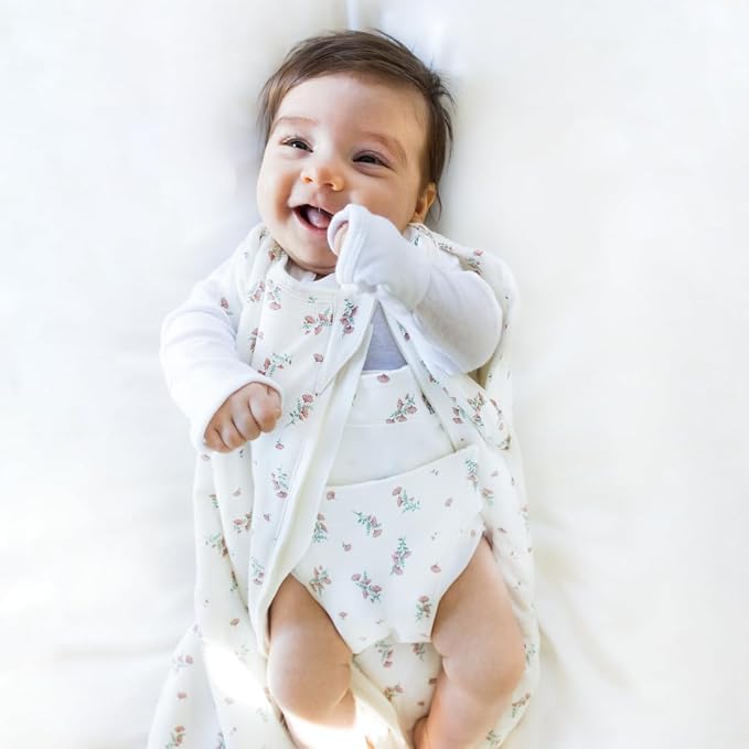 Happiest Baby Sleepea Comforter Organic Cotton Baby Swaddle, Small | Organic - Image 3