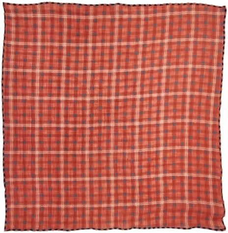 Double Layers Two Tones Dog Cotton Bandana Bibs Scarf DCB03 O&B - Image 5