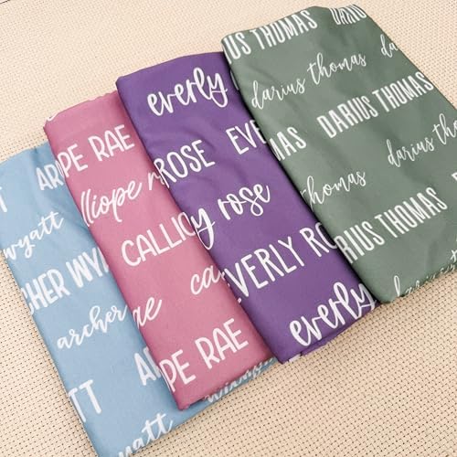 Personalized Baby Swaddle, Baby Name Sign - Image 4