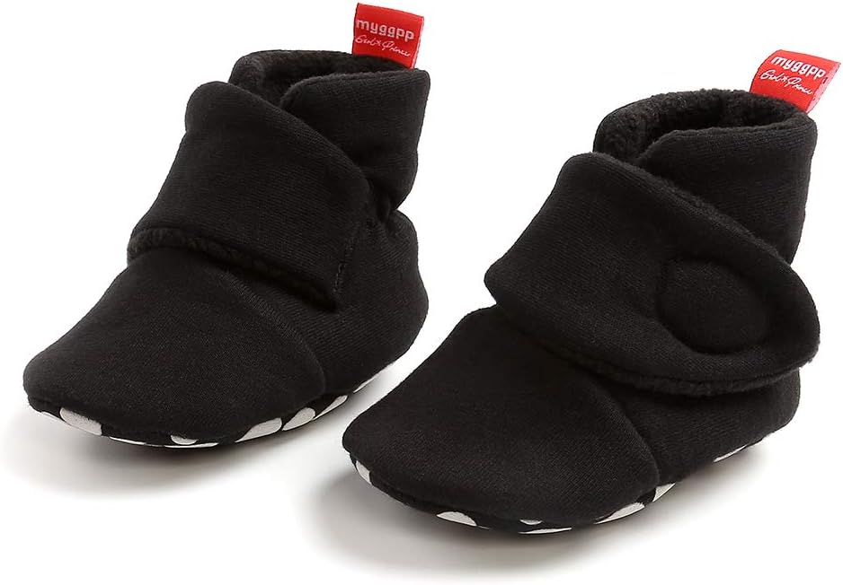 Baby Booties Cozy Fleece Slippers Soft Baby Shoes - Image 5