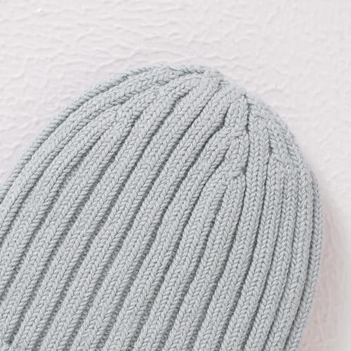 Neiwech Cotton Baby Beanie Hat Infant Newborn Toddler Winter Knitted Warm Skull - Image 5
